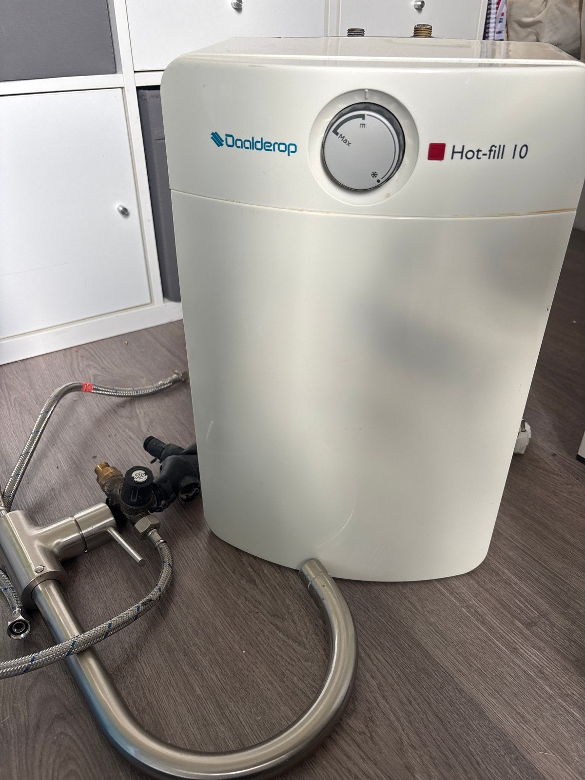 Daalderop Hot-fill 10 liter boiler, Ophalen, Gebruikt, Boiler, Minder dan 20 liter