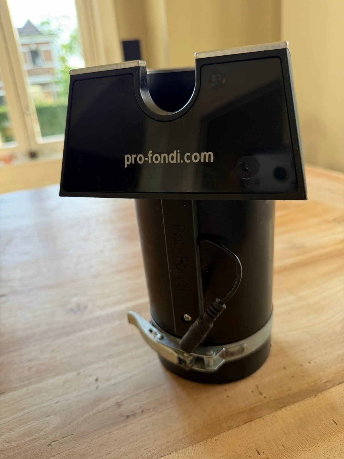 Pro-Fundi automatische portafilterreiniger / knockbox, Ophalen of Verzenden, Gebruikt