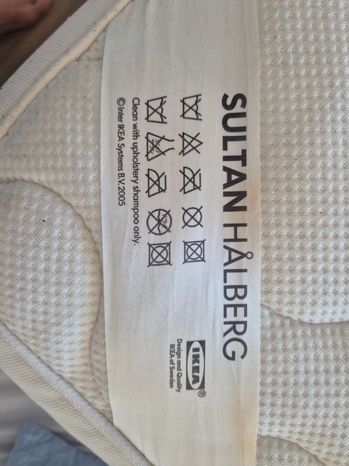 IKEA Sultan Hålberg matras 180x200 - Goed stevig, Ophalen of Verzenden