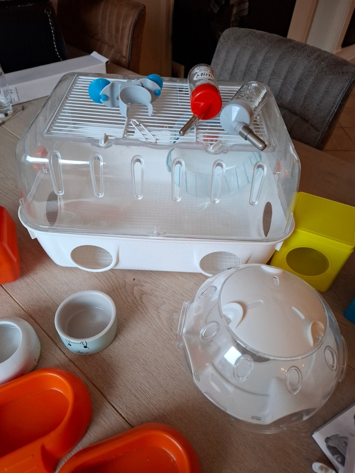 Hamsterkooi met veel buizen, Dieren en Toebehoren, Ophalen, Minder dan 75 cm, Kooi, Minder dan 60 cm