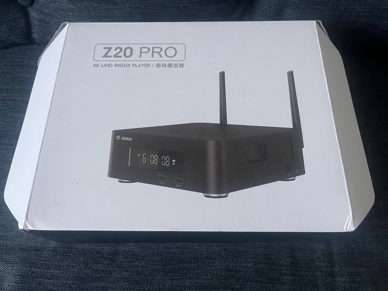 zidoo Z20 pro, Ophalen of Verzenden, Zo goed als nieuw, HDMI, Zonder harde schijf