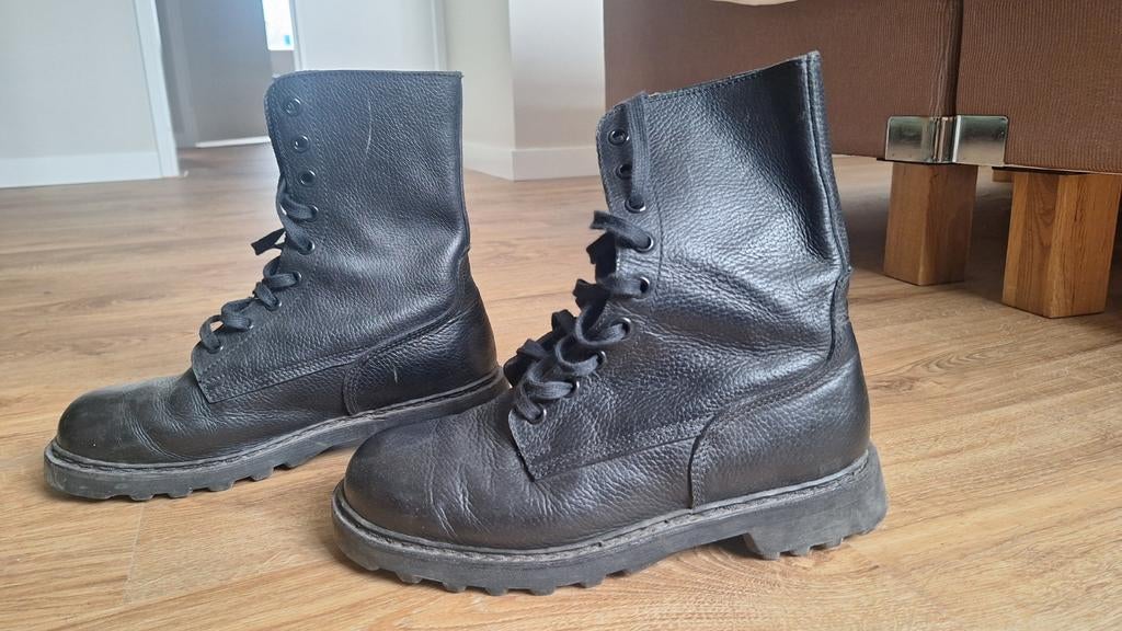 ABL Legerschoenen Laarzen Maat 42 - Zo goed als nieuw, Kleding | Heren, Schoenen, Zwart, Ophalen of Verzenden, Zo goed als nieuw