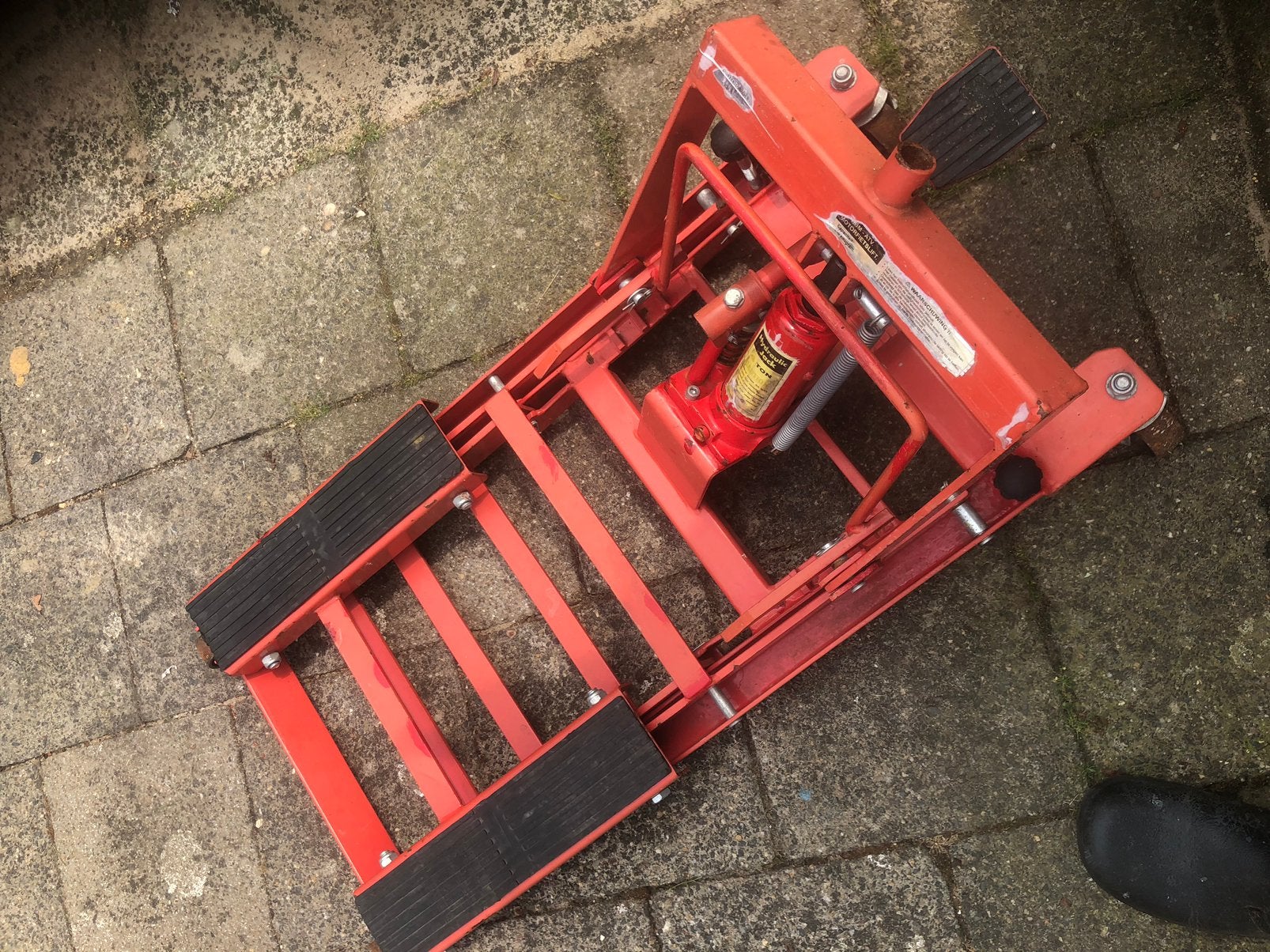 Krik te koop, Ophalen of Verzenden, Gebruikt, Hydraulisch, Garagekrik