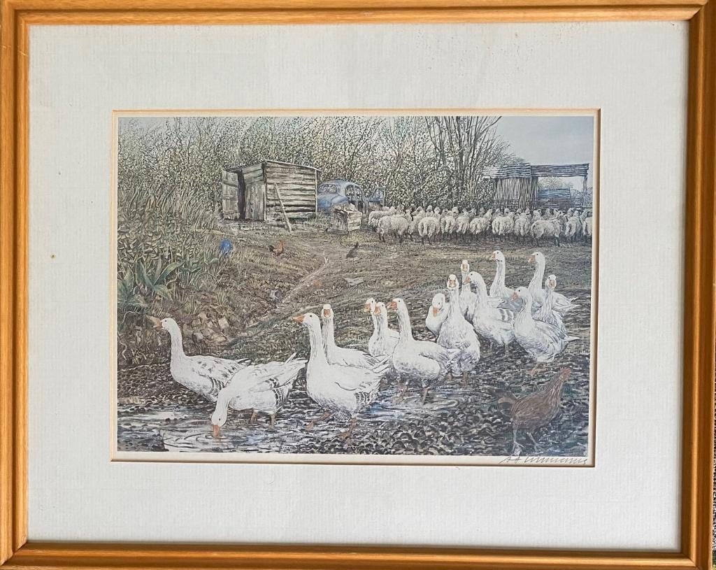 2 x Alex Williams - Gesigneerd, Ophalen of Verzenden