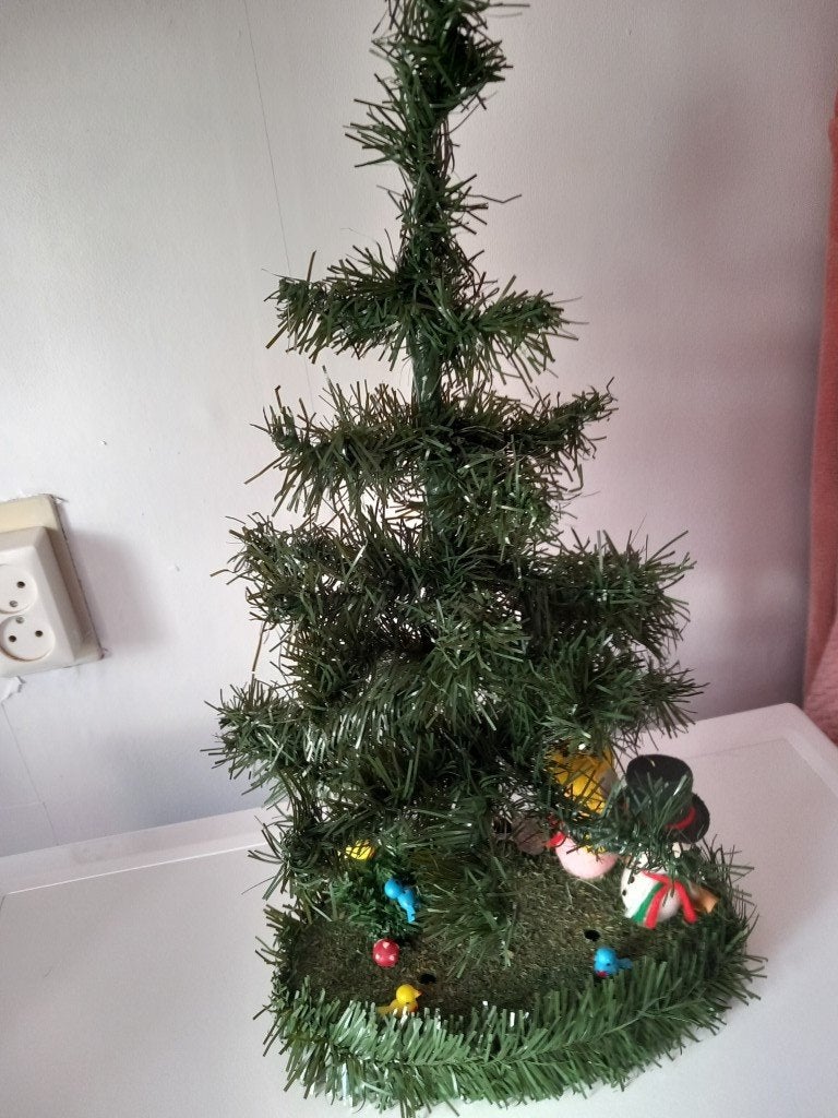 Vintage kerstboompje, Diversen, Ophalen, Gebruikt