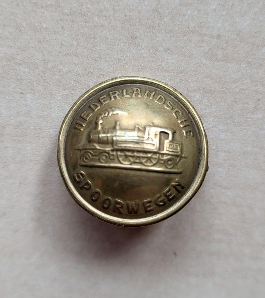 Nederlandsche Spoorwegen NS Nederlandse Trein broche, Gebruikt, Niet vindbaar, Niet vindbaar, Speldje of Pin