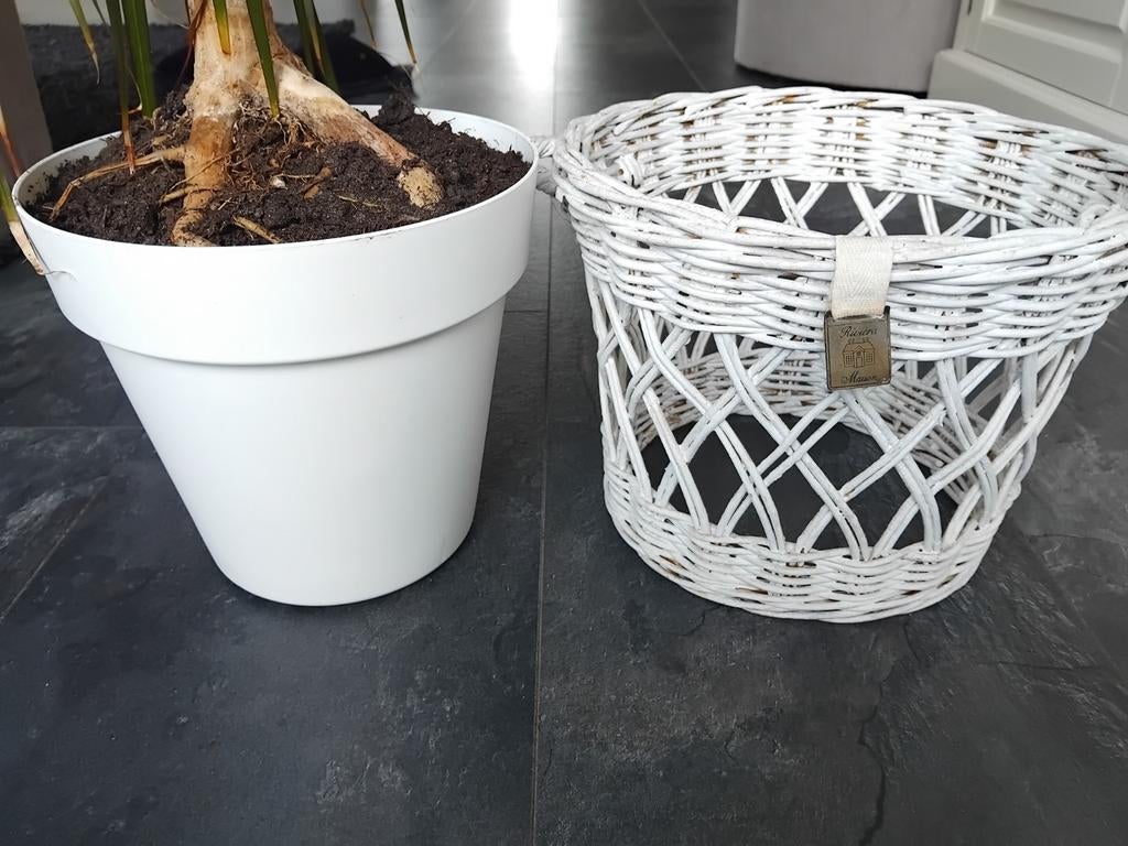 2 Riviera Maison covers voor bloempotten, Ophalen, Halfschaduw, Minder dan 100 cm