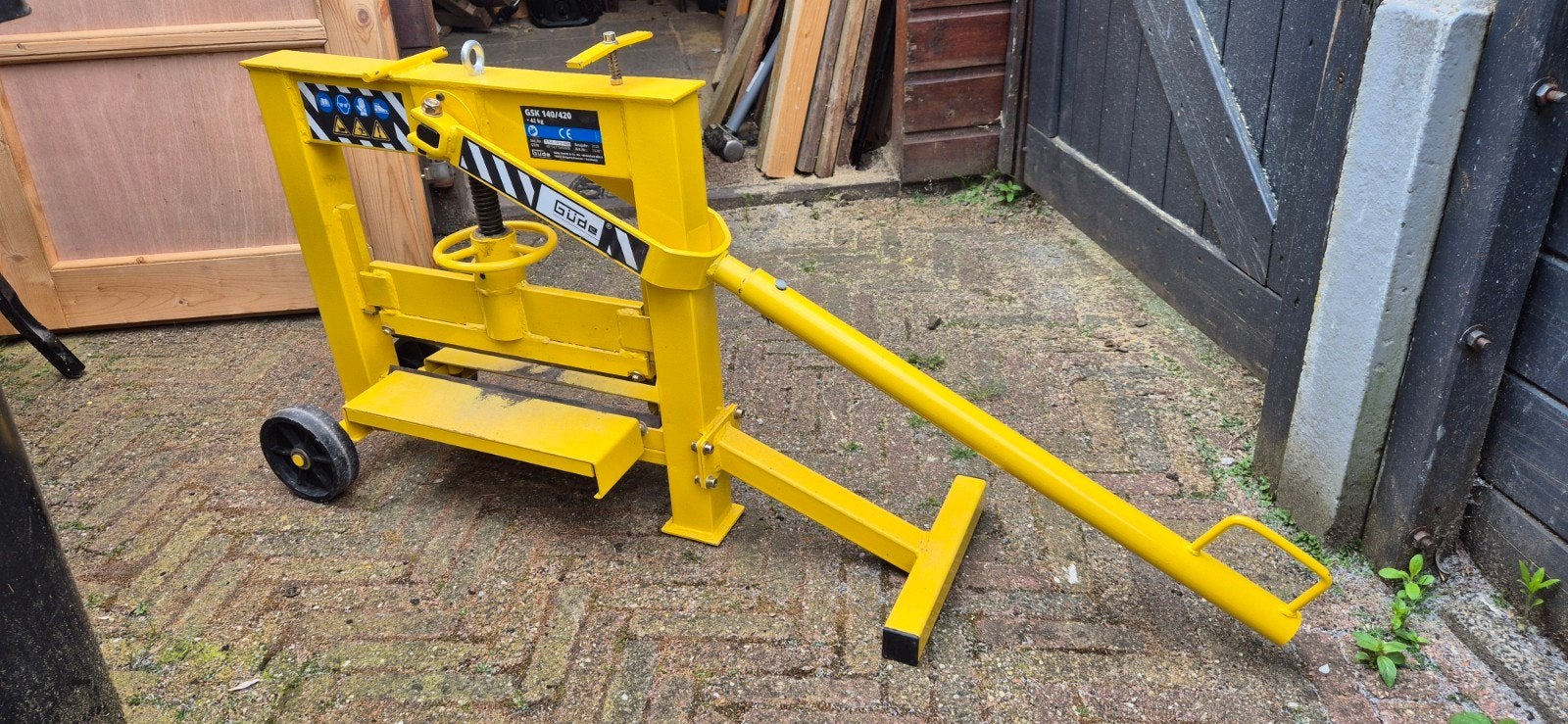 Güde GSK 140/420 Tegelsnijder Tegelknipper Steenknipper, Ophalen