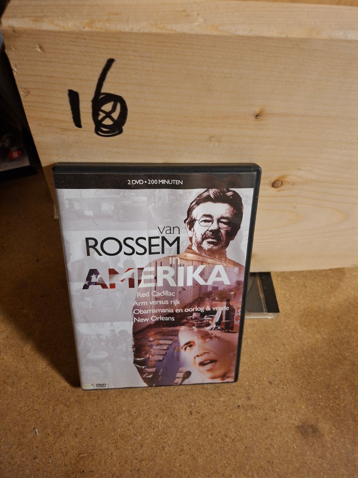 Van Rossem Amerika - 2 DVD's - 200 Minuten, Cd's en Dvd's, Gebruikt, Alle leeftijden, Politiek of Geschiedenis, Ophalen of Verzenden