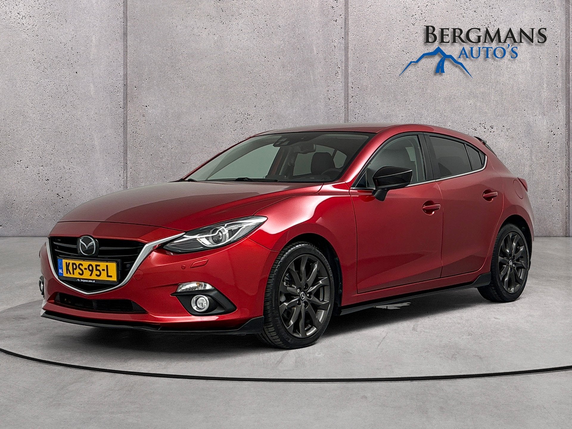 Mazda 3 - 2.0 HP GT-M // DEALERONDERHOUDEN // LEDER // STOEL, Gebruikt, Leder, Bedrijf, Handgeschakeld