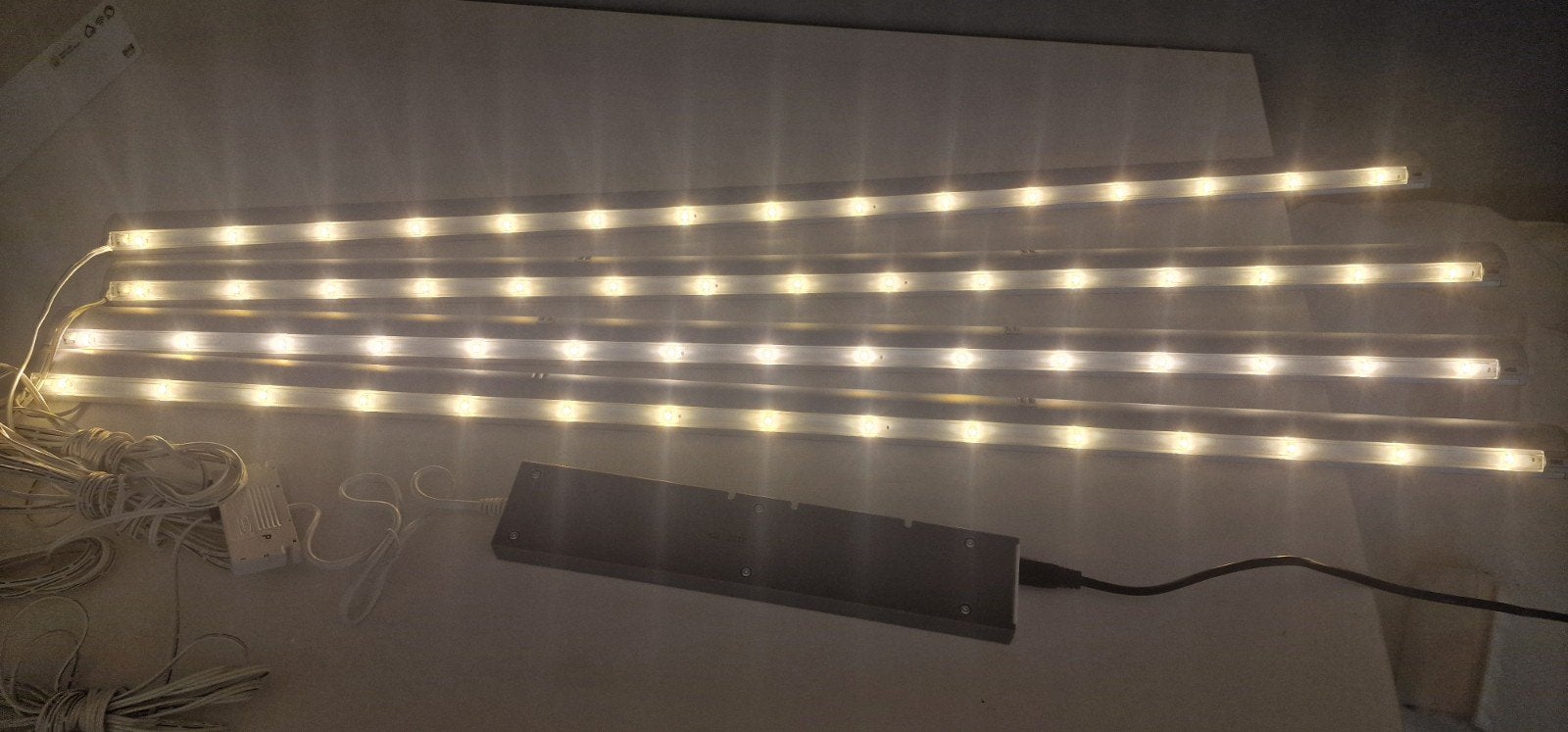 Ikea Pax ÖVERSIDAN/NORRFLY kledingkastverlichting, 4 sets, Ophalen of Verzenden, Nieuw, 50 tot 100 cm, 200 cm of meer