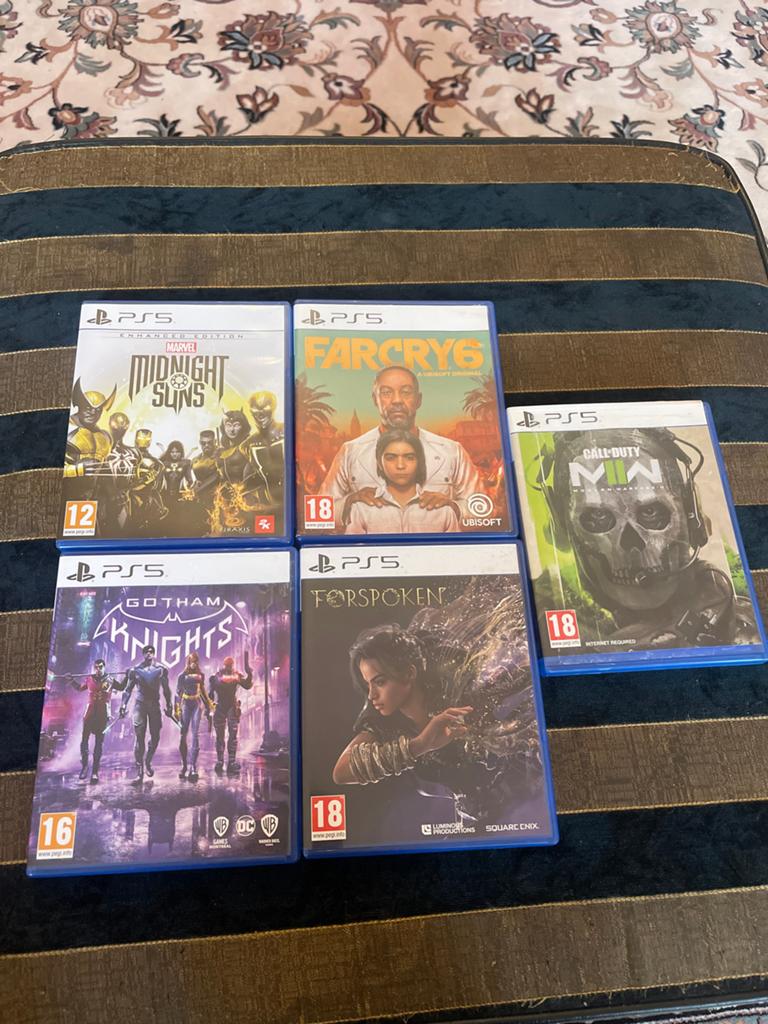 PS5: Far Cry 6, Call of Duty, Forspoken, Gotham, Spelcomputers en Games, Games | Sony PlayStation 5, Online, Vanaf 18 jaar, Shooter