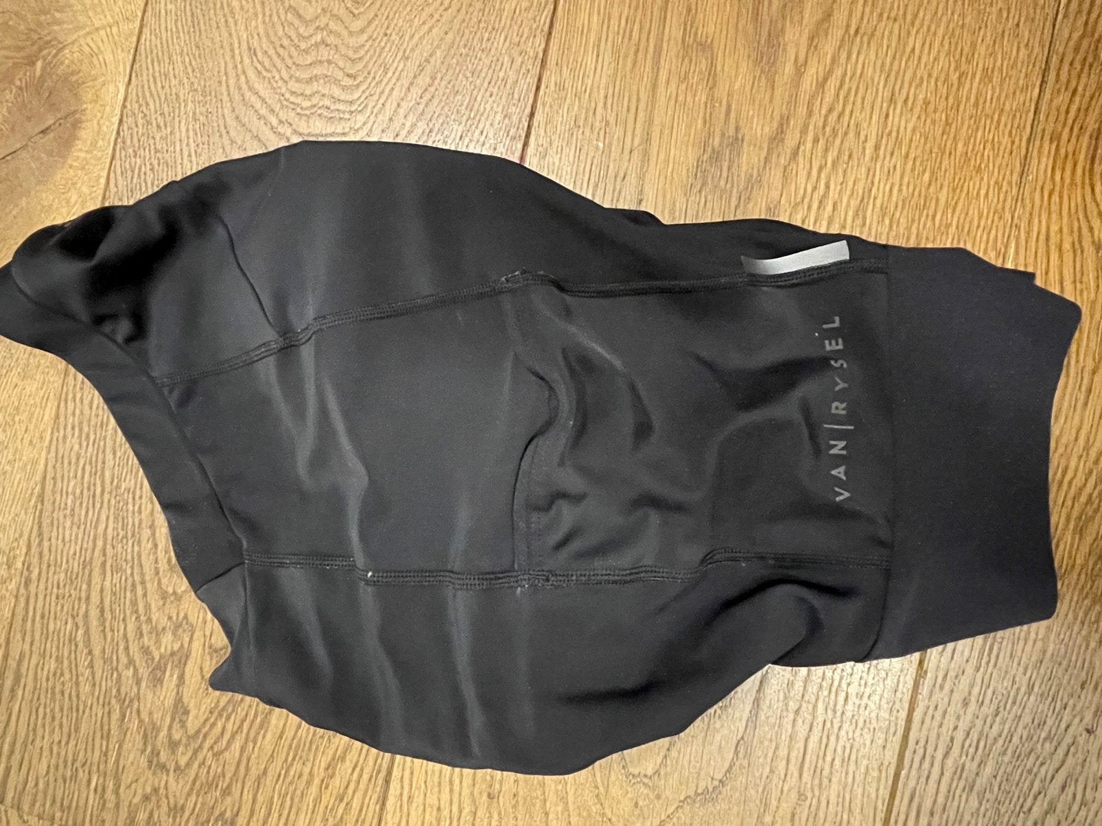 Van Rysel fietsbroek maat L, zo goed als nieuw, Ophalen, Maat 52/54 (L), Zwart, Zo goed als nieuw