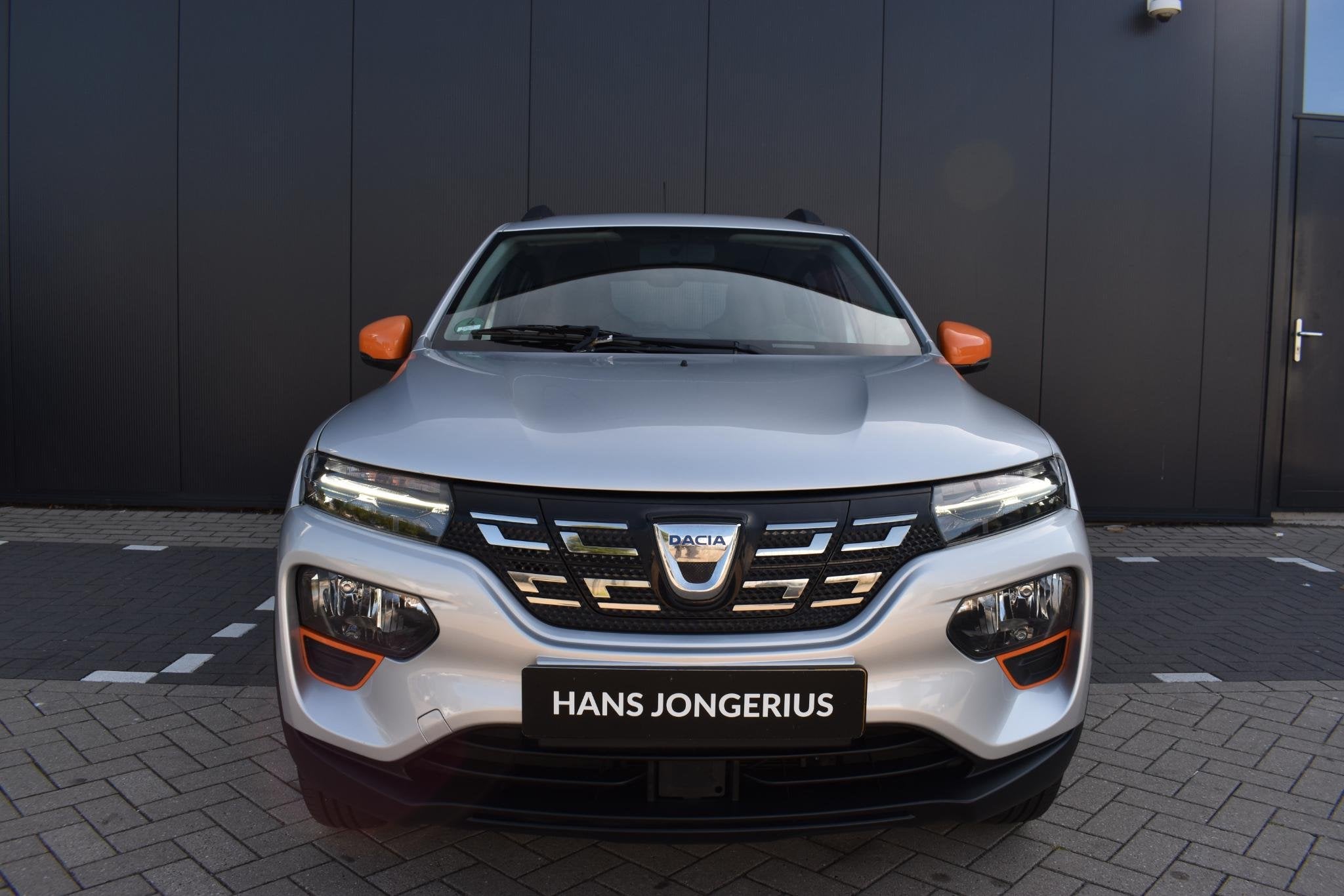 Dacia Spring Comfort Plus (Orange Pack) 27 kWh NAVIGATIE | C, Auto's, Gebruikt, 38 min, Leder en Stof, Te koop