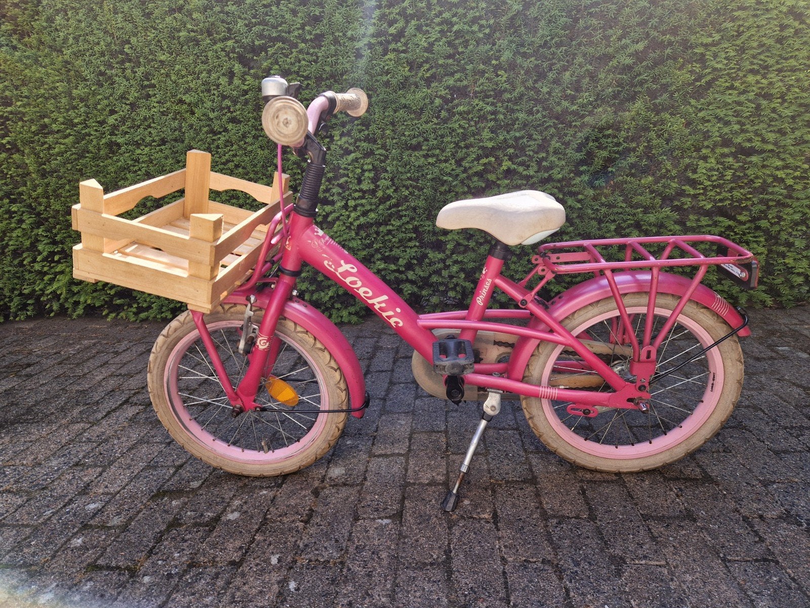 Zeer goede Loekie Prinses 16 inch meisjesfiets met kratje, Fietsen en Brommers, Fietsen | Meisjes, Ophalen, Terugtraprem, Loekie Alpina Batavus Gazelle Volare Popal Supersuper Limit