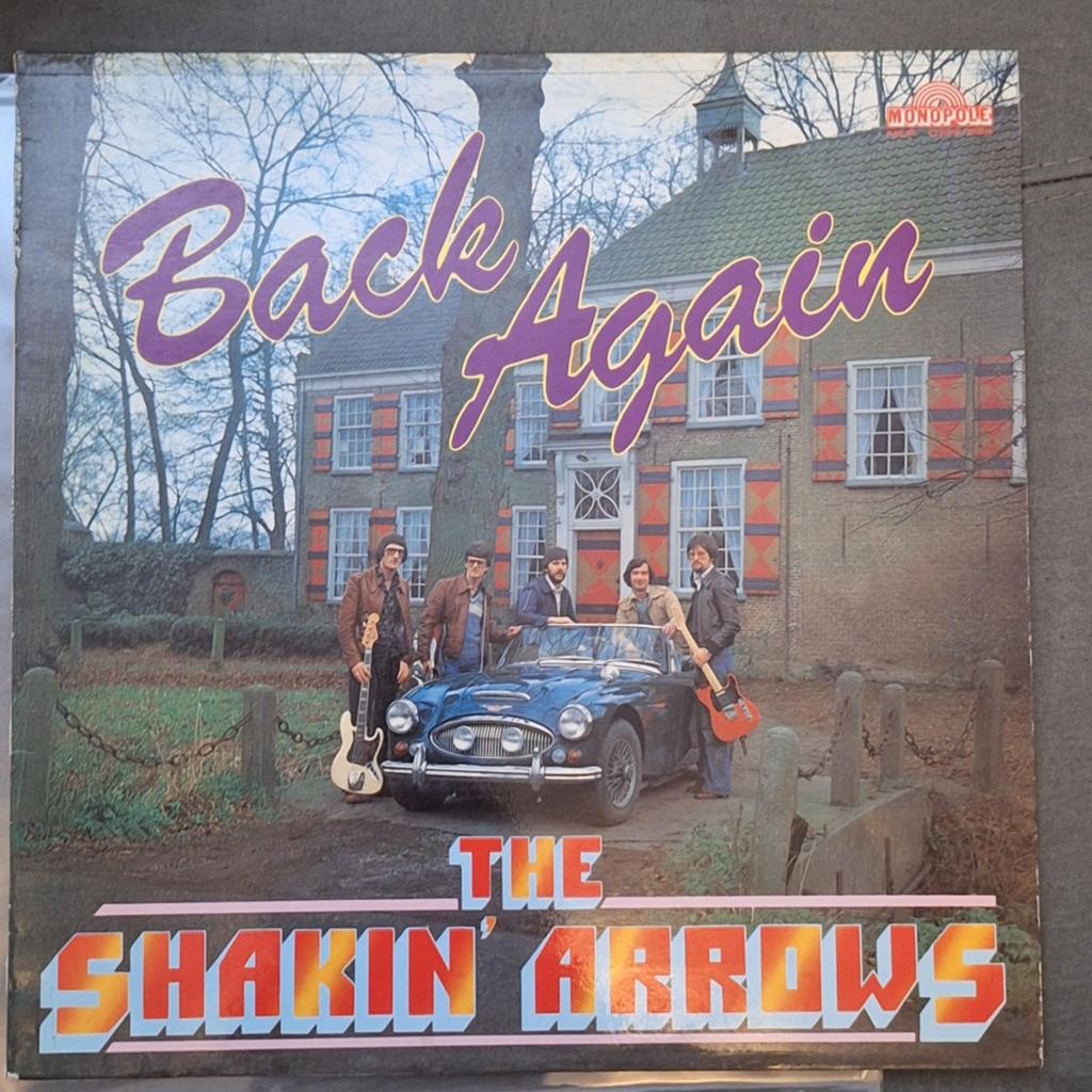 The Shakin' Arrows - Back Again LP (1980s Rock & Roll), Ophalen of Verzenden, Gebruikt, 12 inch