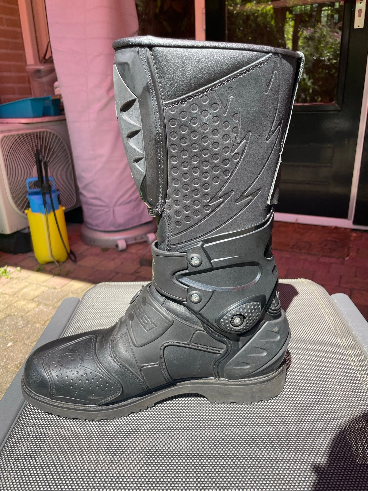 Complete Motoroutfit: Macna Jas, Grid Broek & Sidi Laarzen, Motoren, Kleding | Motorkleding, Ophalen of Verzenden, Tweedehands