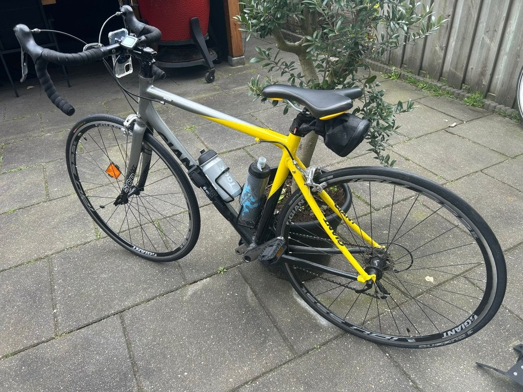 Giant racefiets, Fietsen en Brommers, Fietsen | Racefietsen, Gebruikt, Giant, Meer dan 20 versnellingen, Aluminium, 49 tot 53 cm