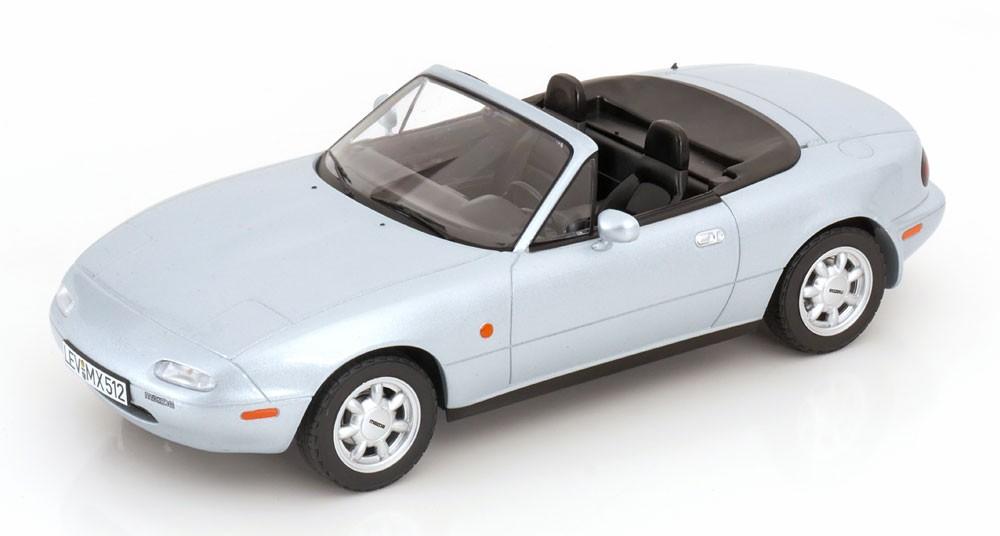 Mazda MX 5 1990 silver met hardtop, Ophalen of Verzenden, Nieuw, Auto, Norev