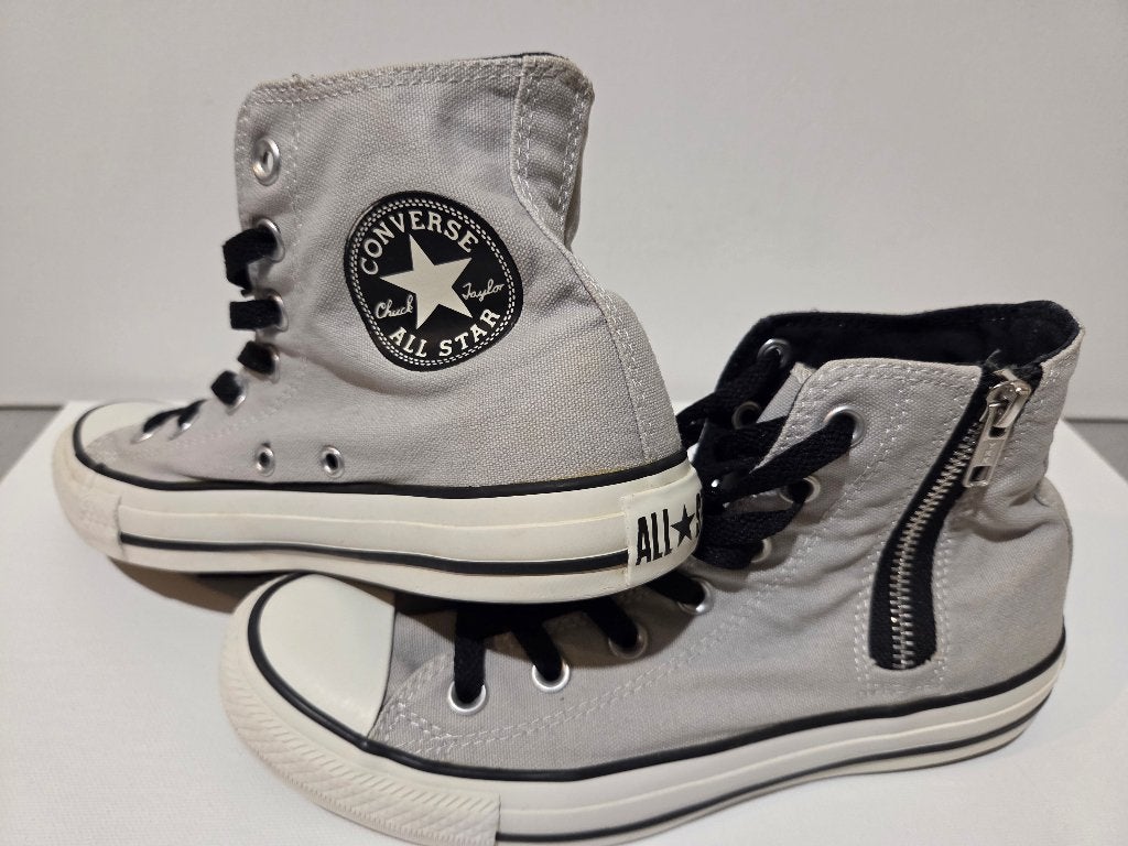 Converse Chuck Taylor All Star Side Zip maat 38, Kleding | Dames, Schoenen, Ophalen of Verzenden, Grijs, Sneakers of Gympen, Zo goed als nieuw