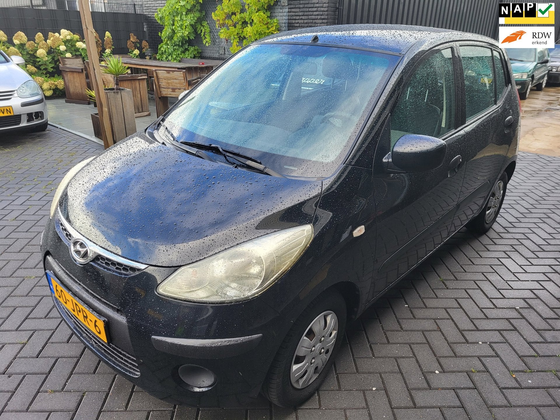 Hyundai I10 1.1 Active 5drs, Voorwielaandrijving, Stof, Gebruikt, Zwart