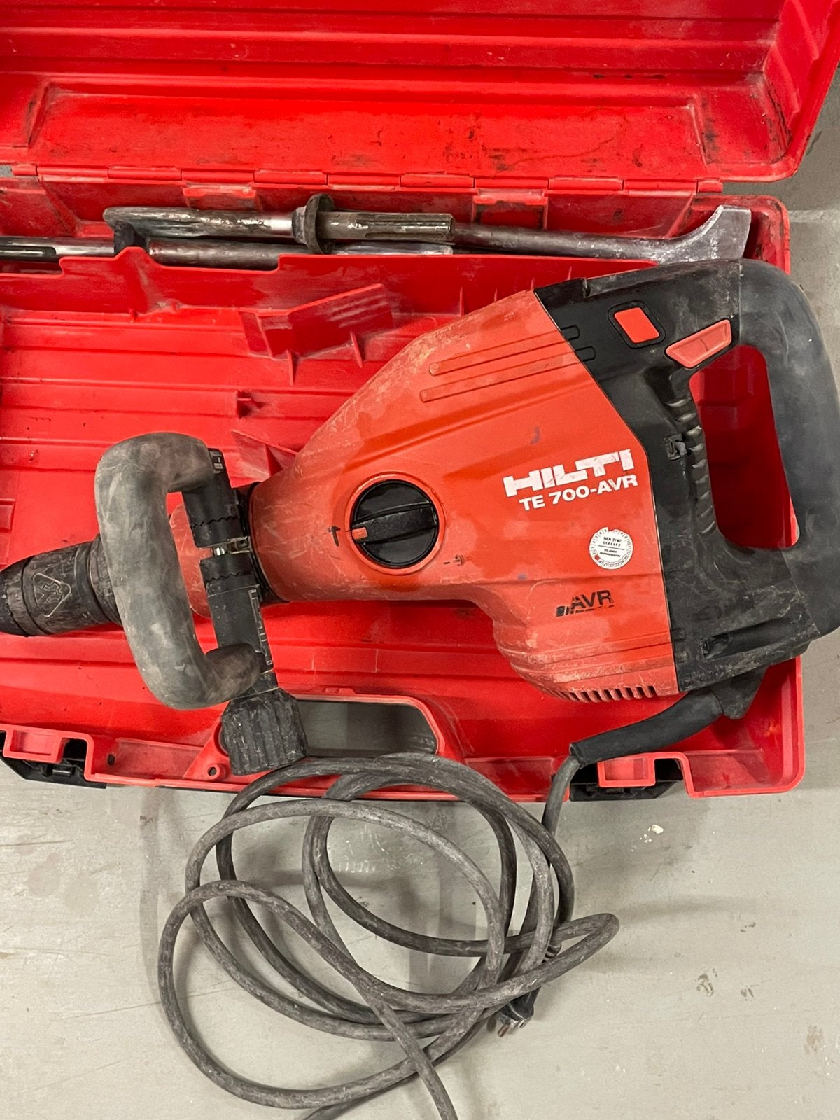 Hilti te 700 avr hakhamer plus te drs b, Ophalen of Verzenden, Zo goed als nieuw, Boor- en/of Breekhamer