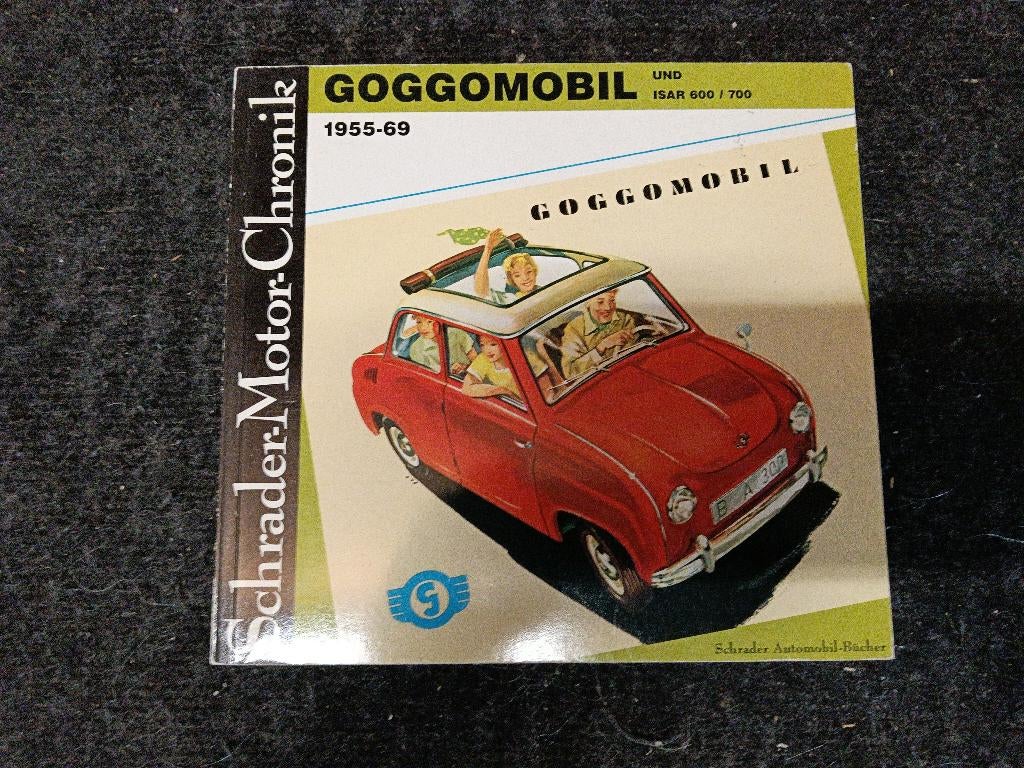 Schrader-Motor-Chronik Goggomobil und Isar 600/700 1955-69, Ophalen of Verzenden, Gelezen, Overige merken