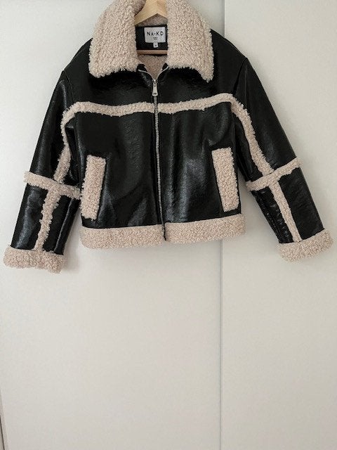 NA-KD nieuwe oversized jas maat 34(XS), NA-KD, Verzenden, Zwart, Nieuw