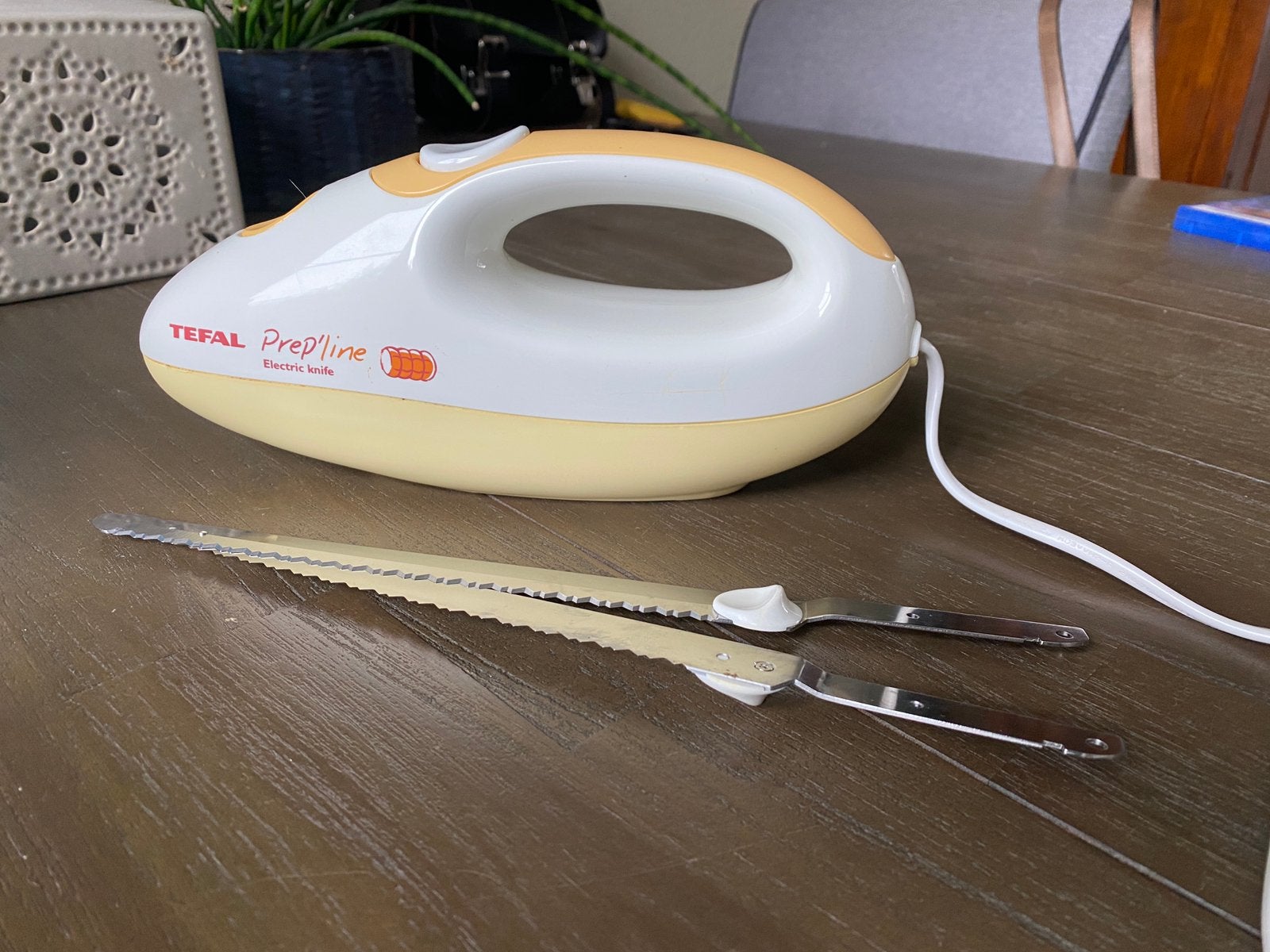 Tefal electrisch mes, Witgoed en Apparatuur, Ophalen, Gebruikt