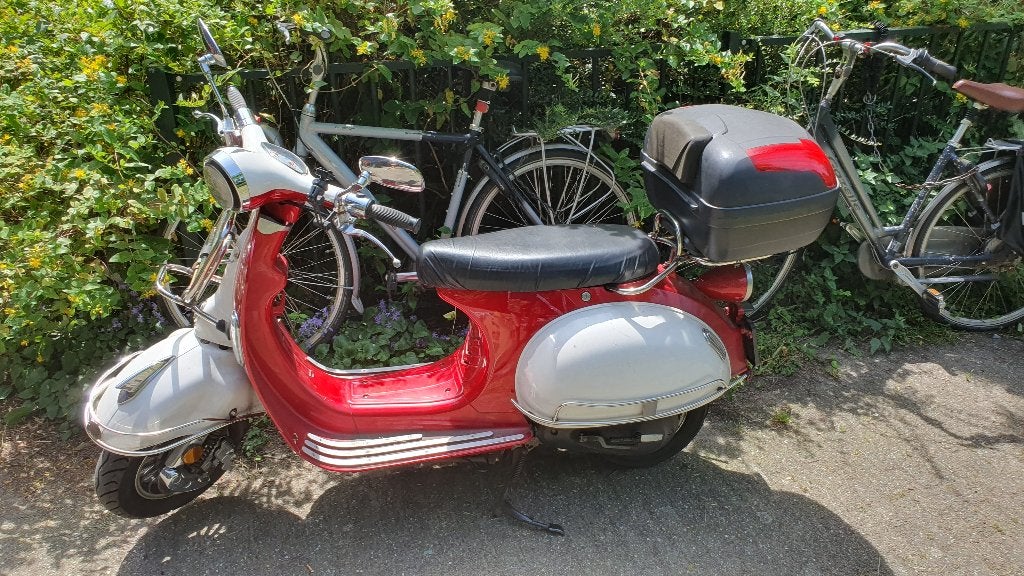 ZNEN ZN50QT-27 Retro Scooter, Gebruikt, Benzine, Ophalen, Overige merken