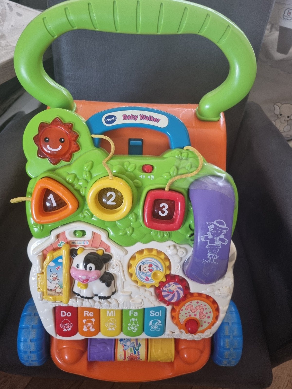 VTech Baby Walker Loopkar met geluid en licht, Ophalen, Zo goed als nieuw, Overige typen, Met licht