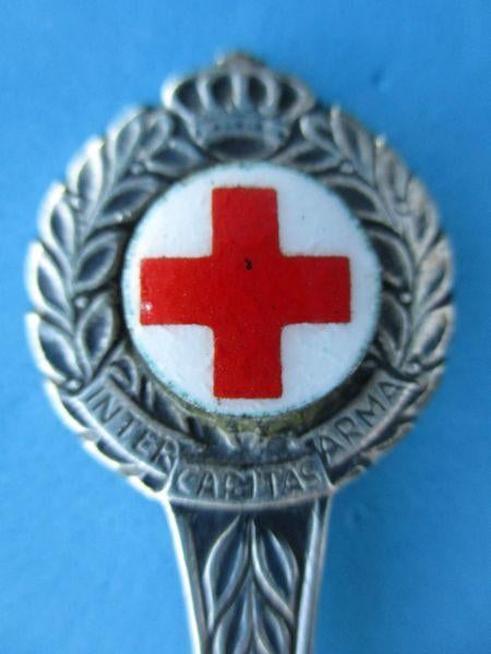 (A2922) Inter Caritas Arma (geen tekst achterop), Ophalen of Verzenden, Gebruikt, Overige materialen, Bestek