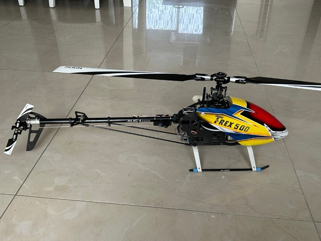Align 500 Pro Helicopter Flybarless, Ophalen, Gebruikt, Elektro, Helikopter