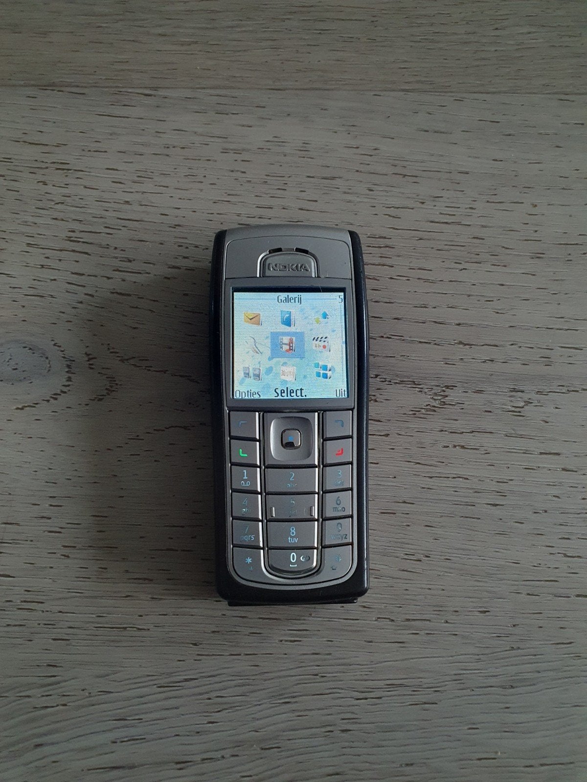 Zeldzame Nokia 6230i zwart in goede staat, Ophalen of Verzenden, Zwart