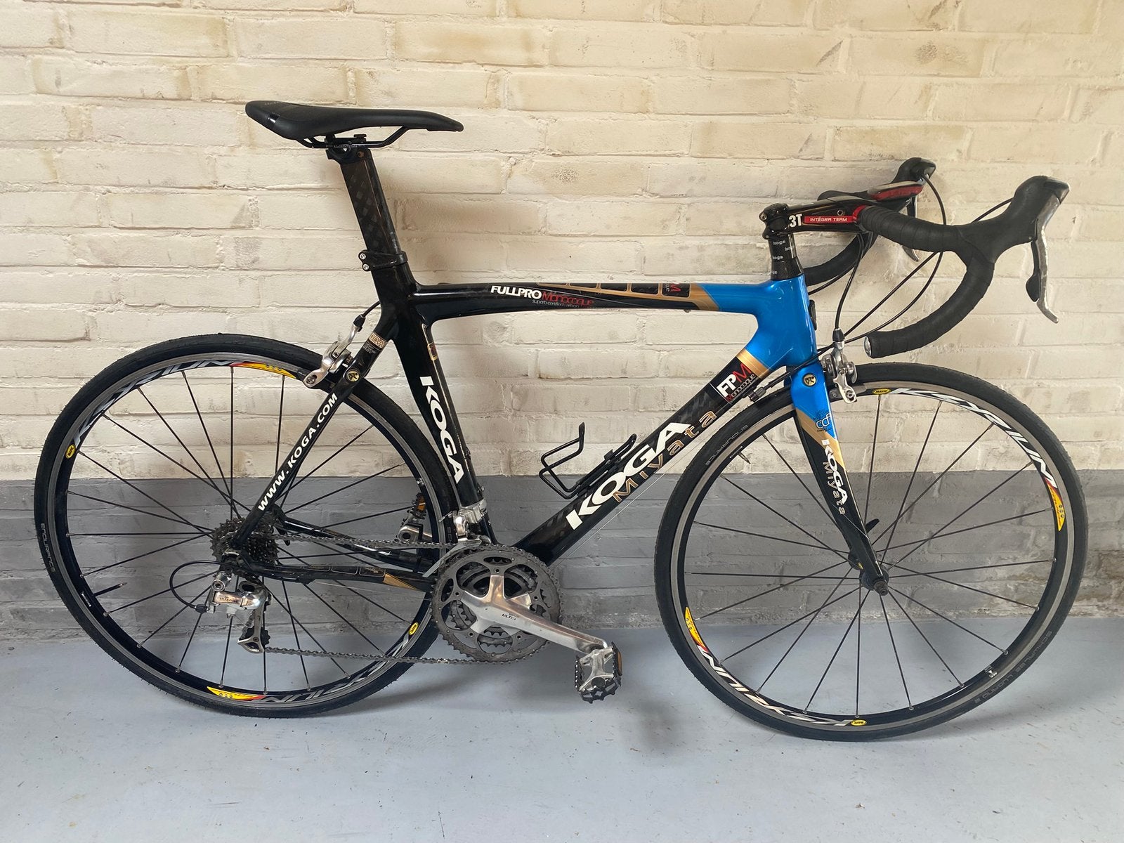 Koga Miyata Fullpro Monoque, 28 inch, Gebruikt, Carbon, Velgrem
