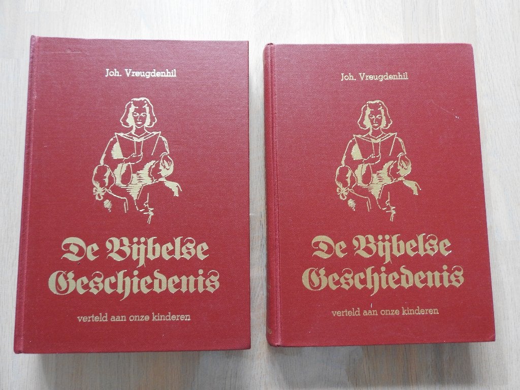 Joh. Vreugdenhil - De Bijbelse Geschiedenis - 2 dln compleet, Boeken, Godsdienst en Theologie, Ophalen of Verzenden, Zo goed als nieuw