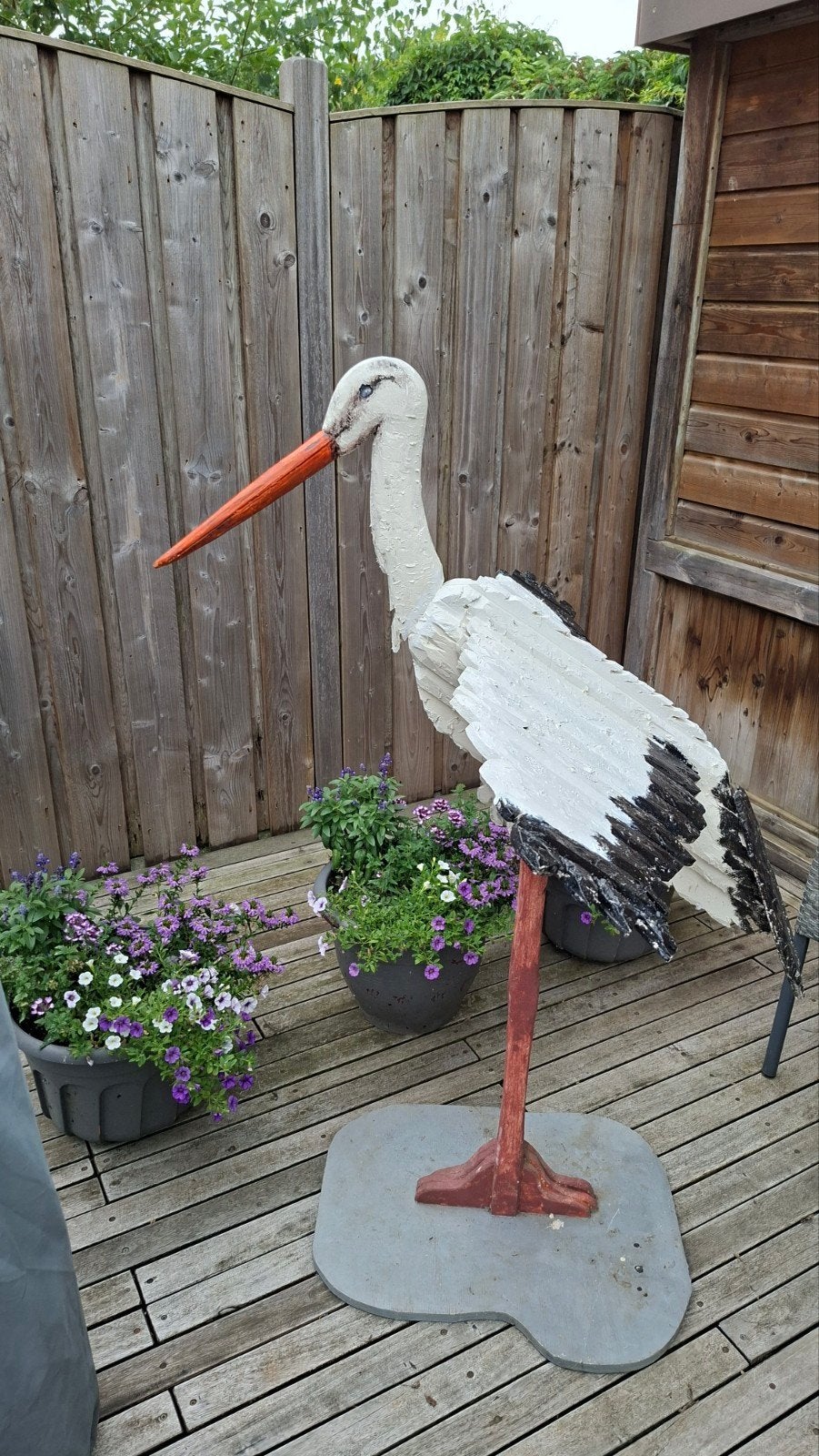 3d ooievaar, Ophalen