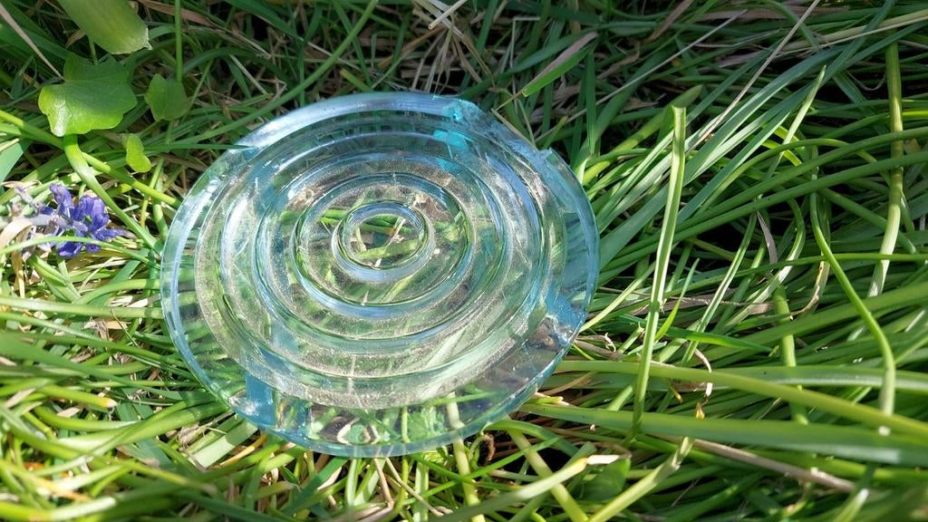 Duits glazen deksel atlantikwall gm43 glas, Verzamelen, Militaria | Tweede Wereldoorlog, Ophalen of Verzenden, Duitsland