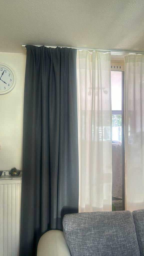 Gordijnen, Huis en Inrichting, Stoffering | Gordijnen en Lamellen, Ophalen of Verzenden, Zo goed als nieuw