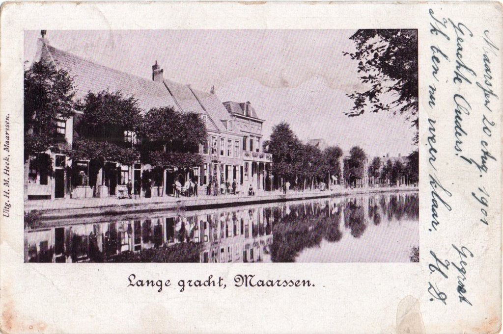 Maarssen, Langegracht. 5553, Verzenden, Voor 1920, Gelopen, Utrecht
