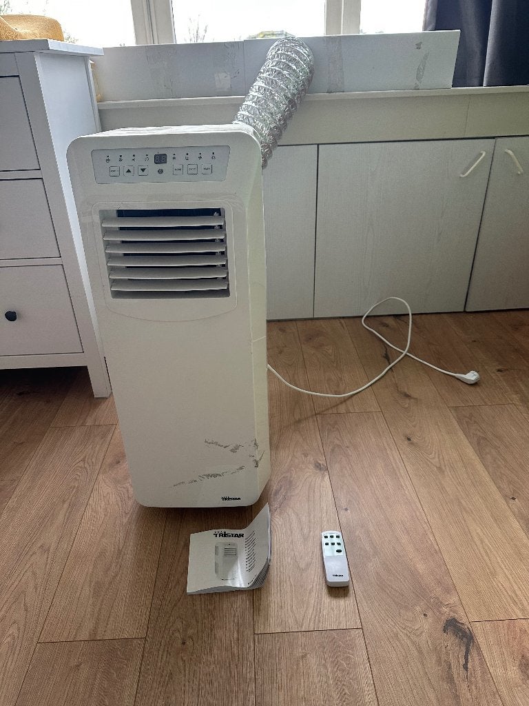 Tristar AC-5562 mobiele Airco + verwarming, energie zuinig, Ophalen, Gebruikt