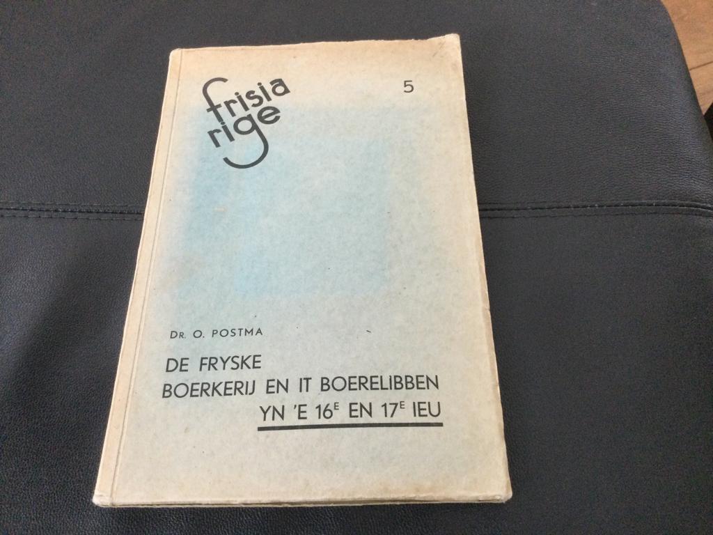 De Fryske boerkerij en it boerelibben yn ‘e 16e en 17e ieu, Boeken, Ophalen of Verzenden, Gelezen
