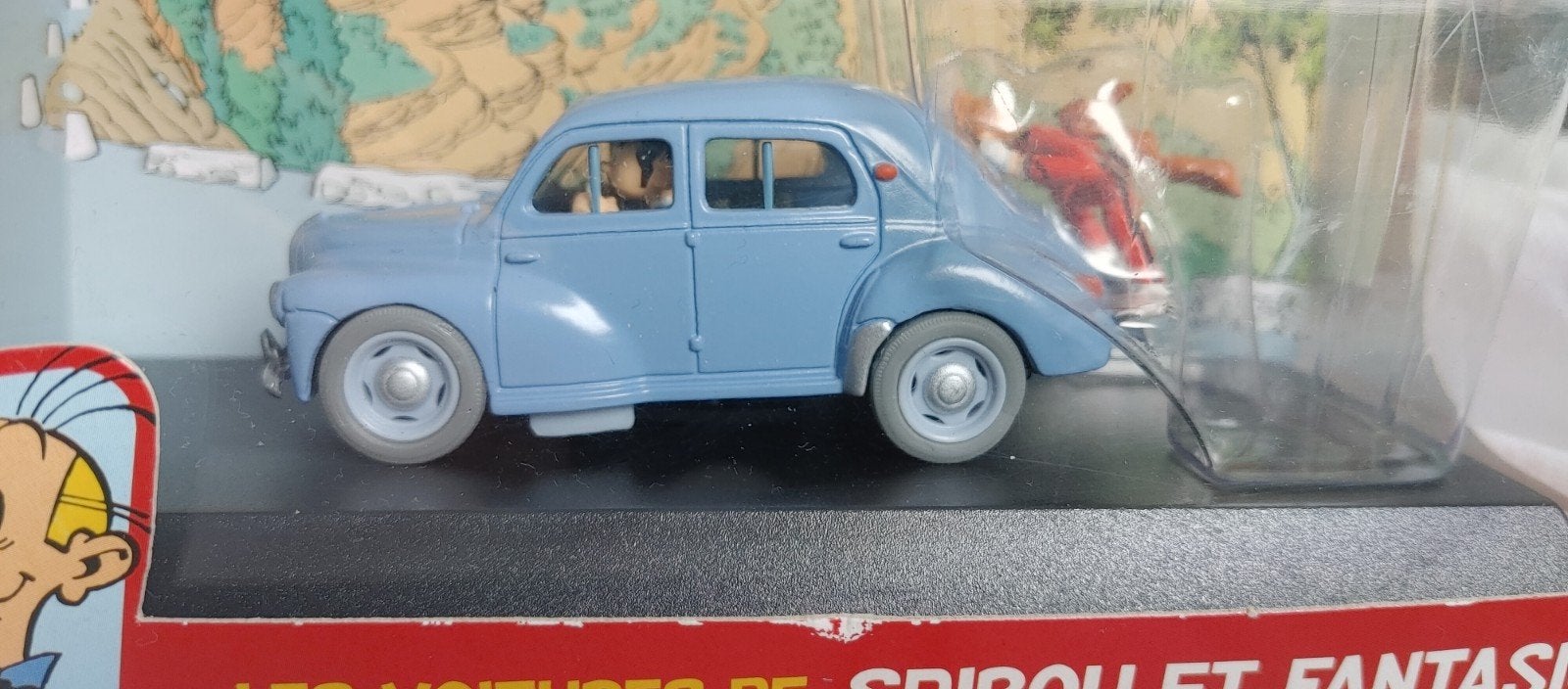 robbedoes en kwabbernoot auto de renault 4CV, Verzenden, Zo goed als nieuw, Auto, Overige merken