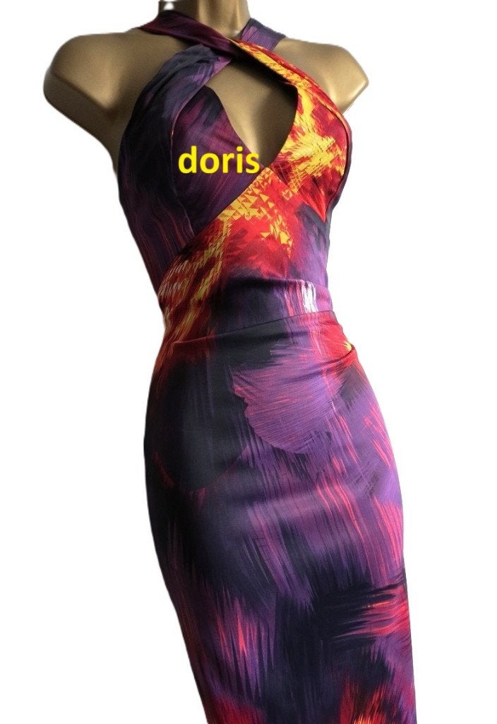 jurk Karen Millen maat 10/38 oksel tot oksel 40 rek 43 cm, Maat 38/40 (M), Ophalen of Verzenden, Zo goed als nieuw, Boven de knie