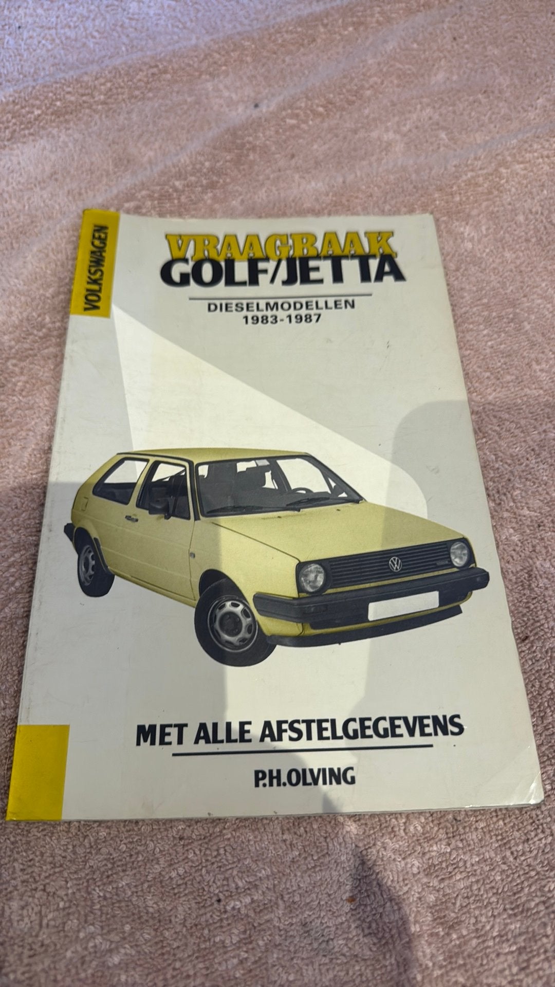 Vraagbaak VW Golf/Jetta Dieselmodellen 1983-1987, Ophalen of Verzenden
