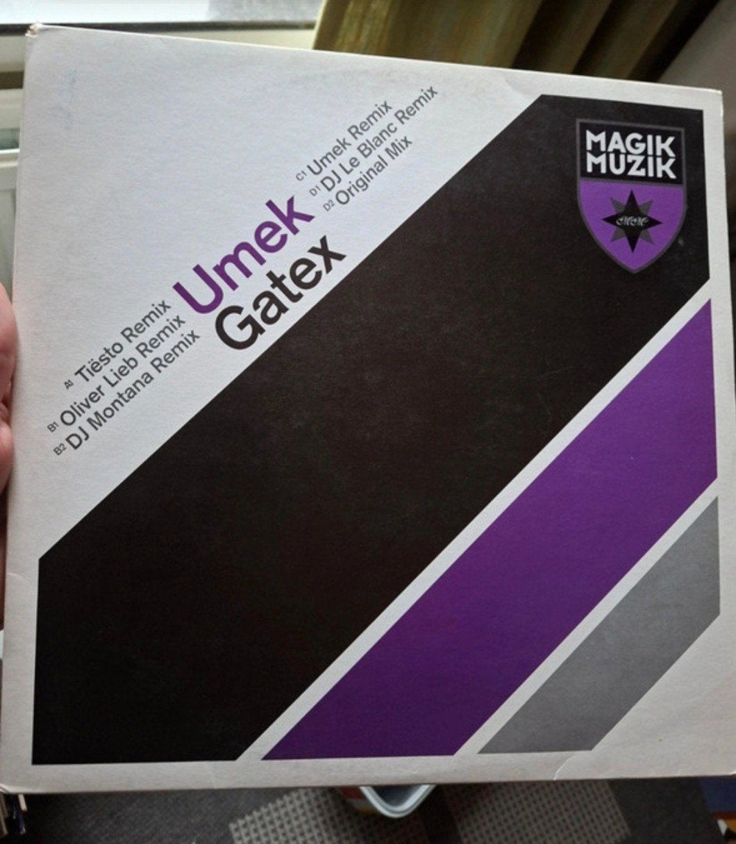Umek Gatex - Tiësto Remix Vinyl (Magik Muzik), LP, Gebruikt, Originele persing, Ophalen of Verzenden