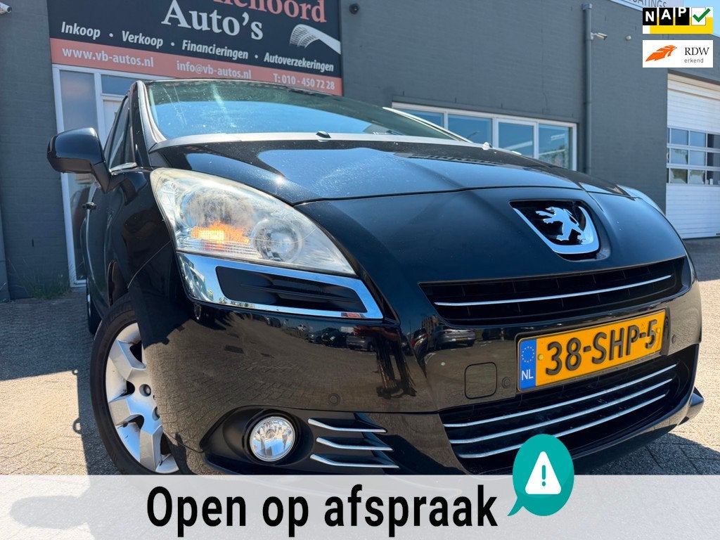 Peugeot 5008 1.6 Family 7pers met trekhaak en panoramadak en, Auto's, Peugeot, Bedrijf, Te koop, ABS, Airbags, Airconditioning