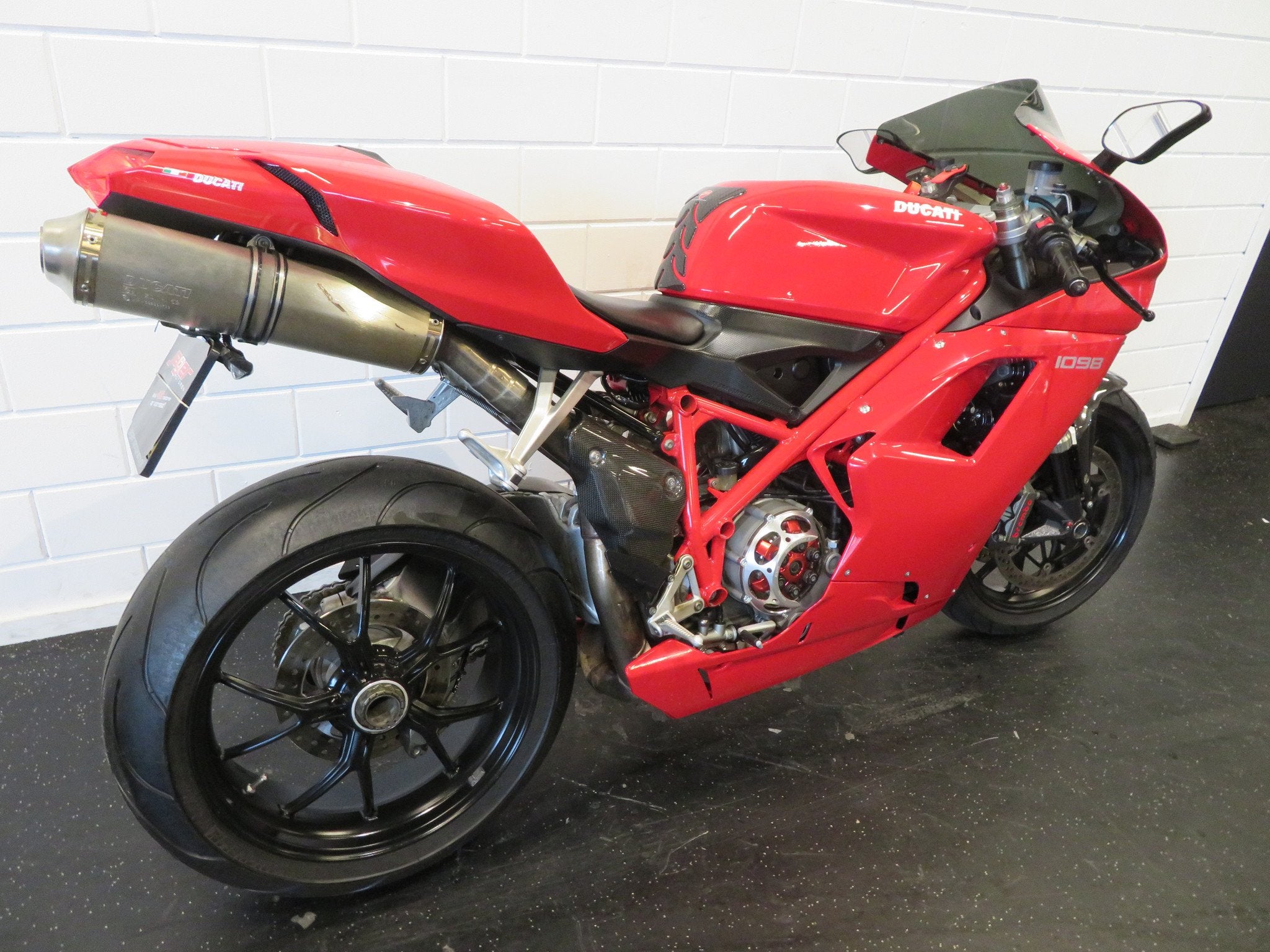 Ducati 1098 BIPOSTO SUPER GAAF! (bj 2009), Motoren, Super Sport, Gebruikt, Bedrijf