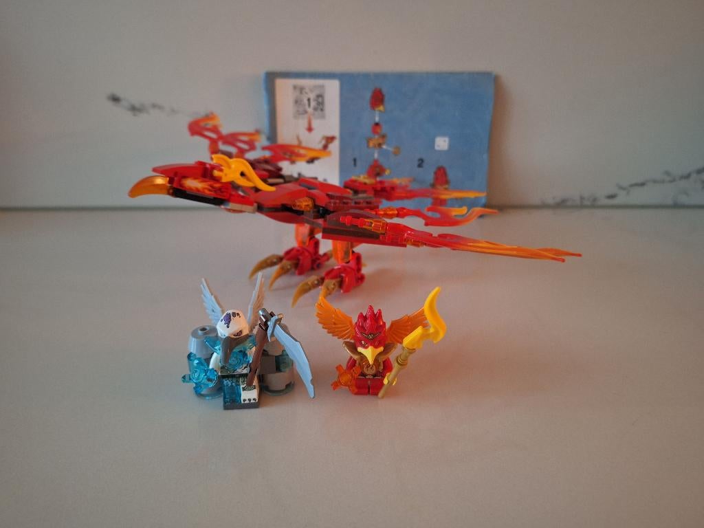 Lego 70221 Chima - Flinx’s Ultieme Phoenix, Compleet, Overige thema's, Lego, Ophalen of Verzenden