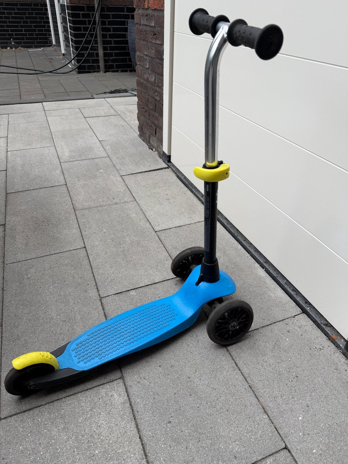 Oxelo Kinderstep - Blauw/Geel, Fietsen en Brommers, Steps, Gebruikt, Gewone step, Ophalen